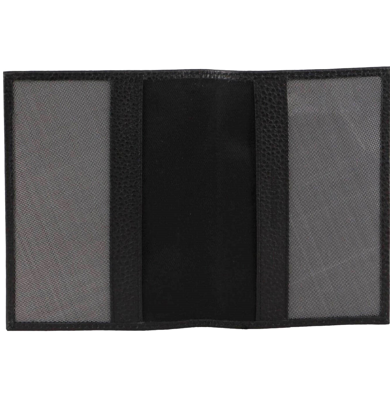 Pierre Cardin PC3909 Leather Passport Wallet Cover/Black