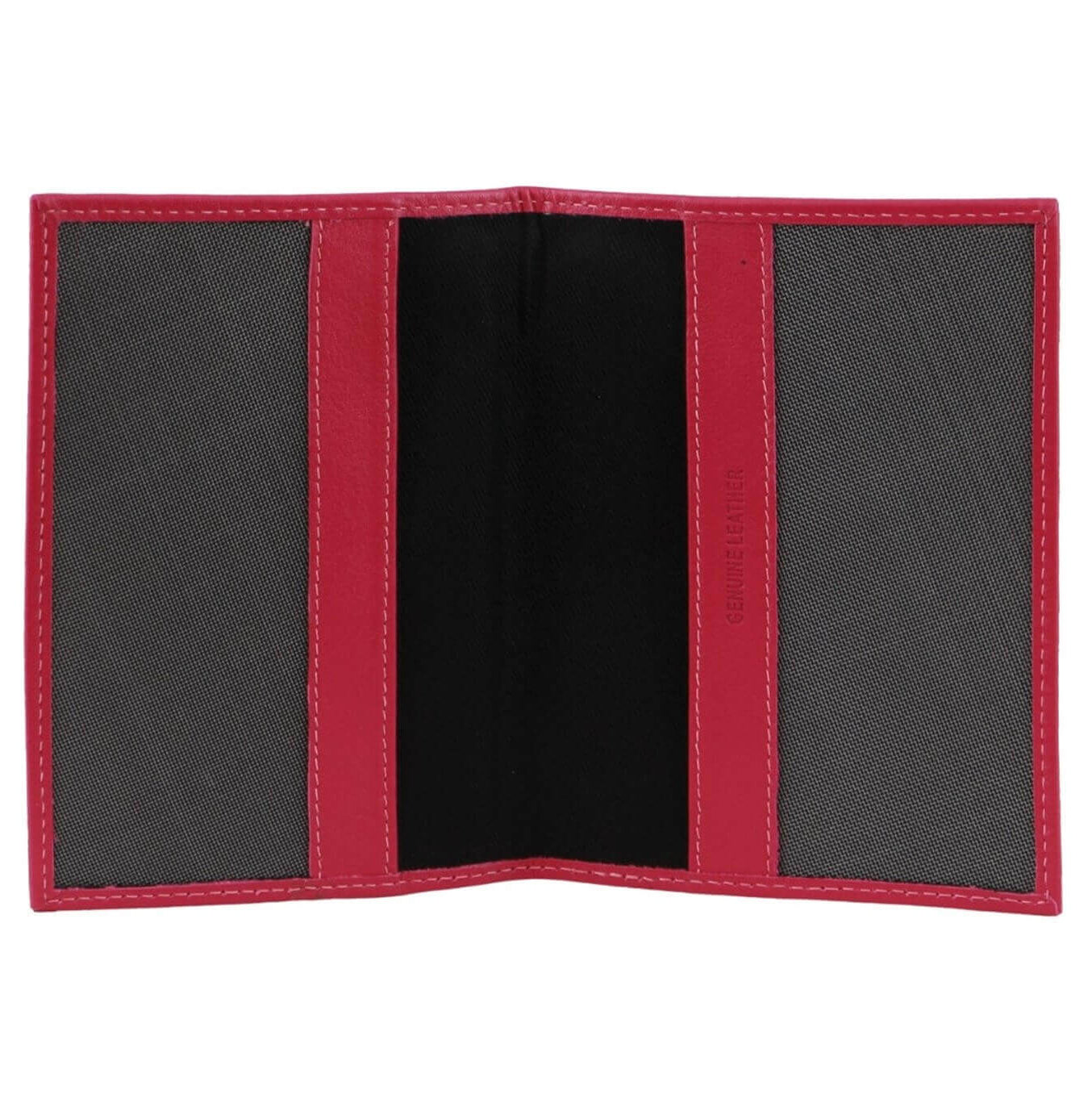 Pierre Cardin PC3909 Leather Passport Wallet Cover/Fushia