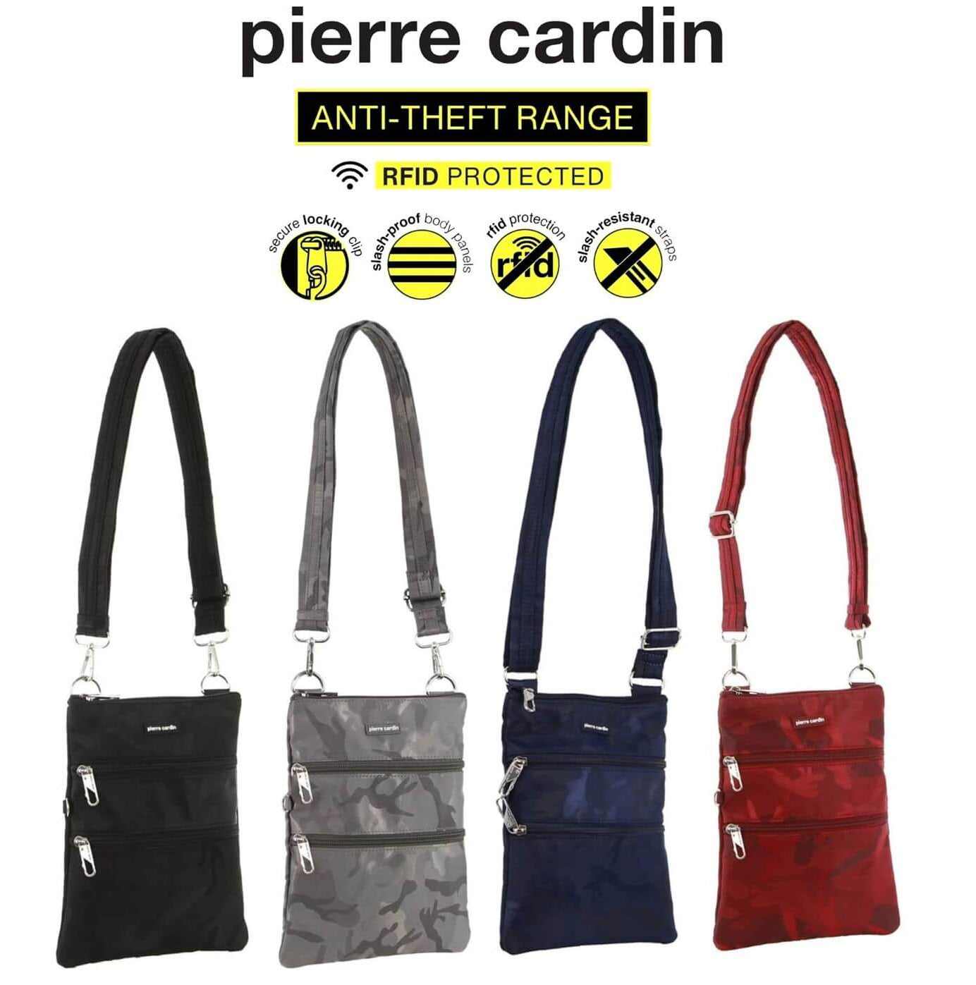 Pierre Cardin Anti-Theft Nylon Range