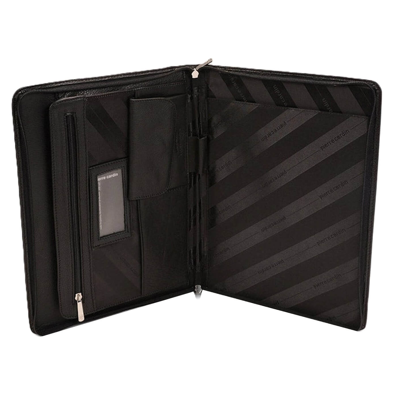 Pierre Cardin PC8872 Italian Leather A4 Business Folio/Black