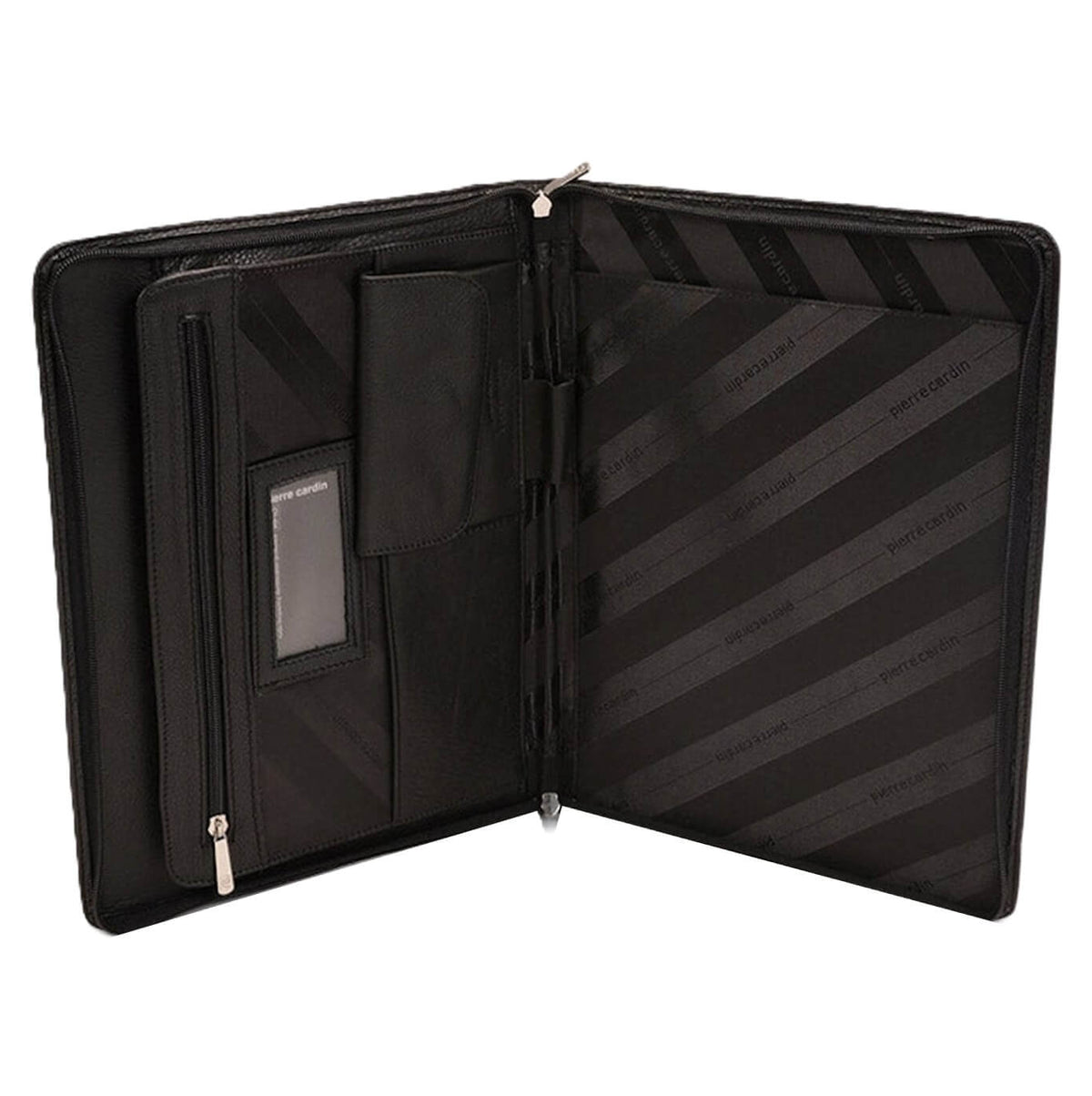 Pierre Cardin PC8872 Italian Leather A4 Business Folio/Black