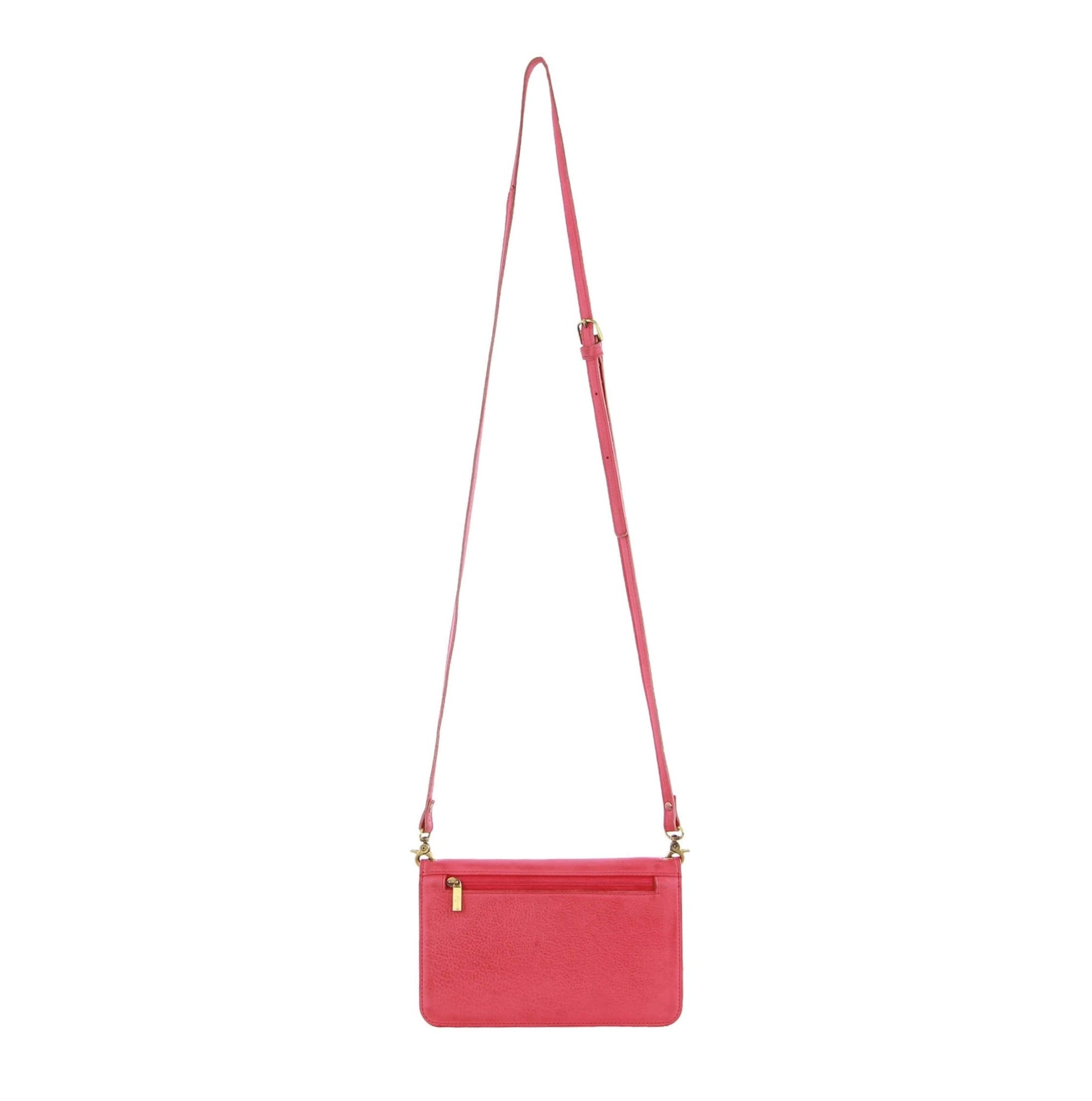 Pierre Cardin Genuine Italian Leather Clutch-Wallet Bag in Pink