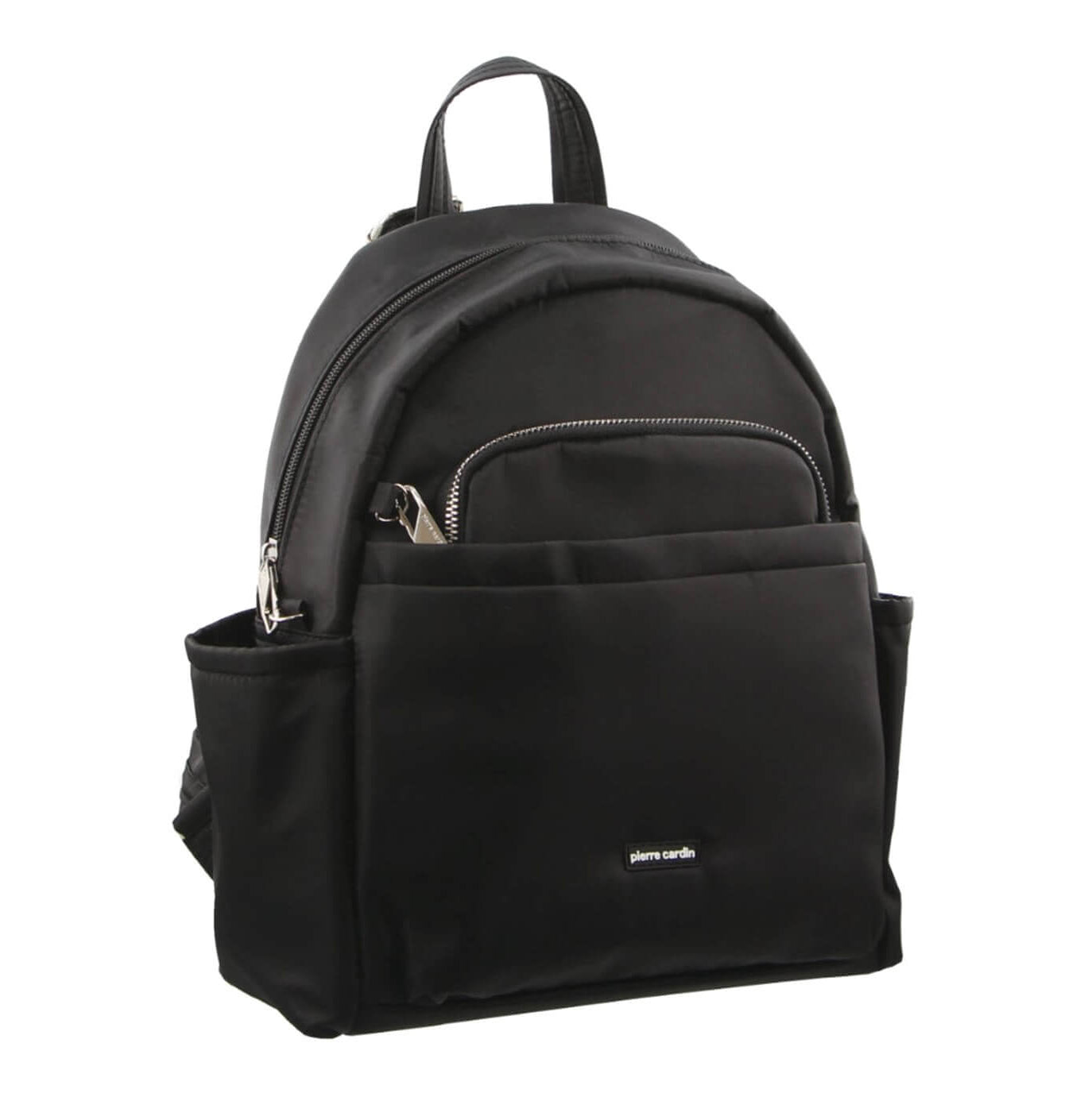 Pierre Cardin PC2418 Nylon Backpack with Anti-Theft Features/Black
