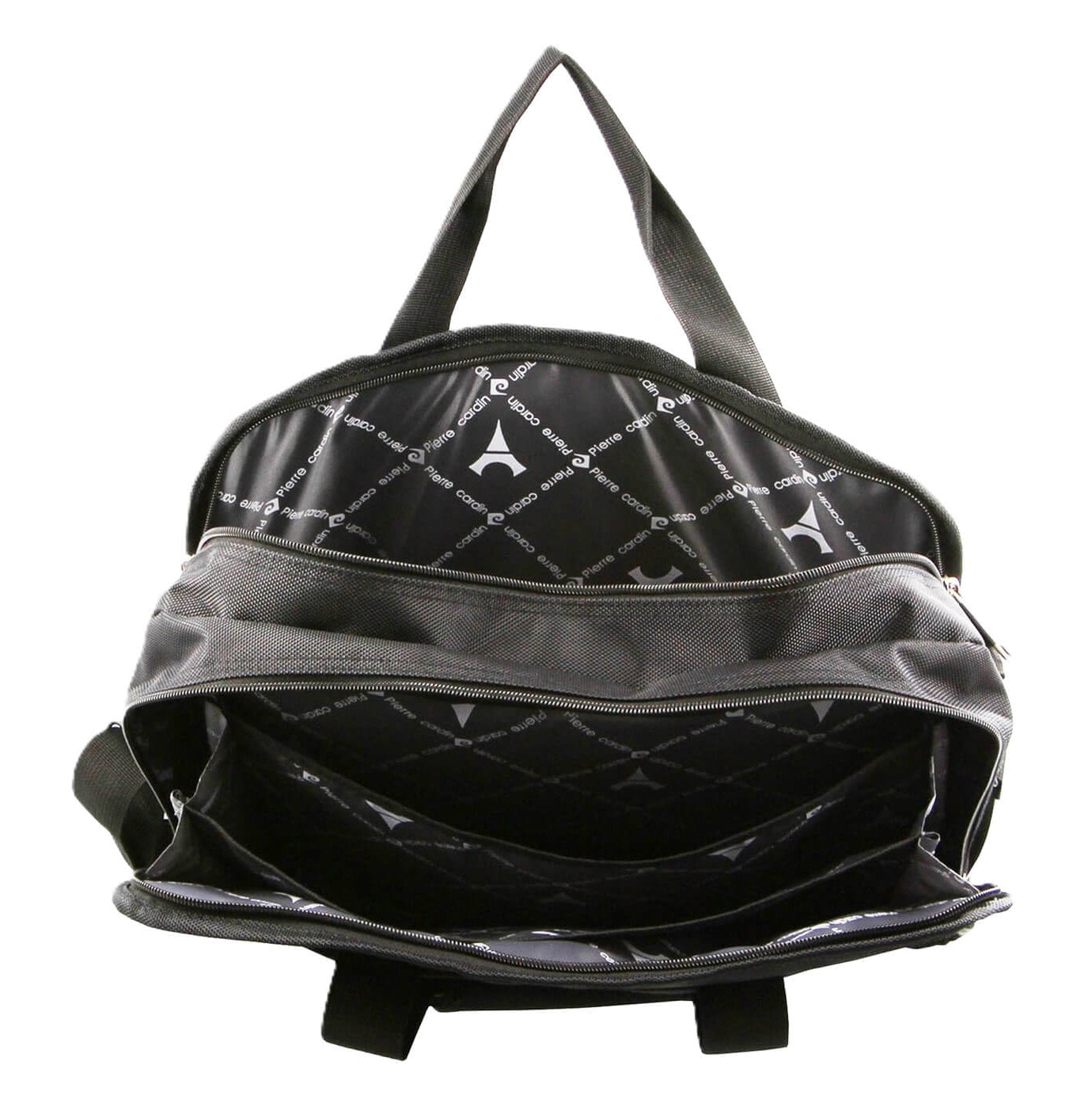 Pierre Cardin Ballistic Nylon Laptop Bag in Black