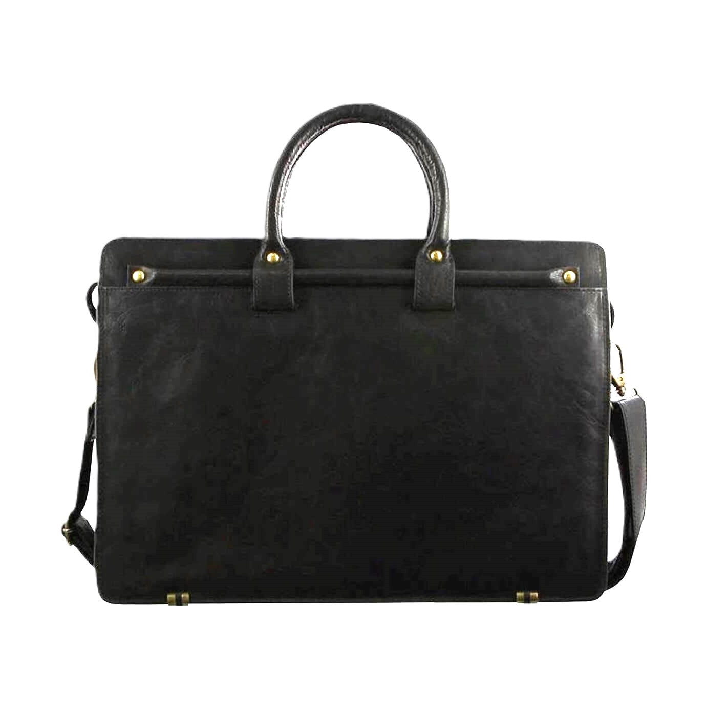 Leather Business Bag and A4 Folio Gift Set