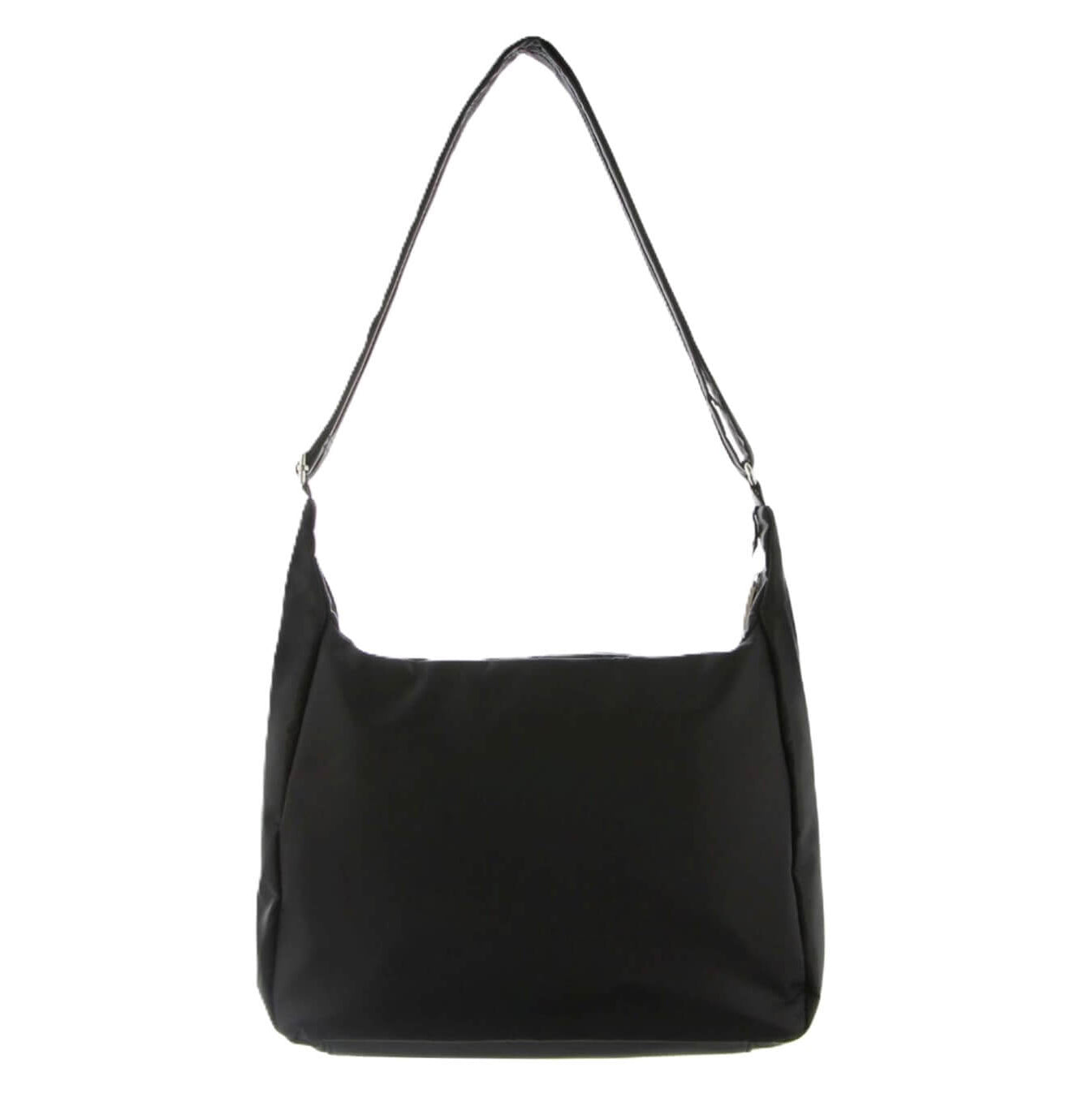 Pierre Cardin Ladies Nylon Anti-Theft RFID Crossbody Bag in Black