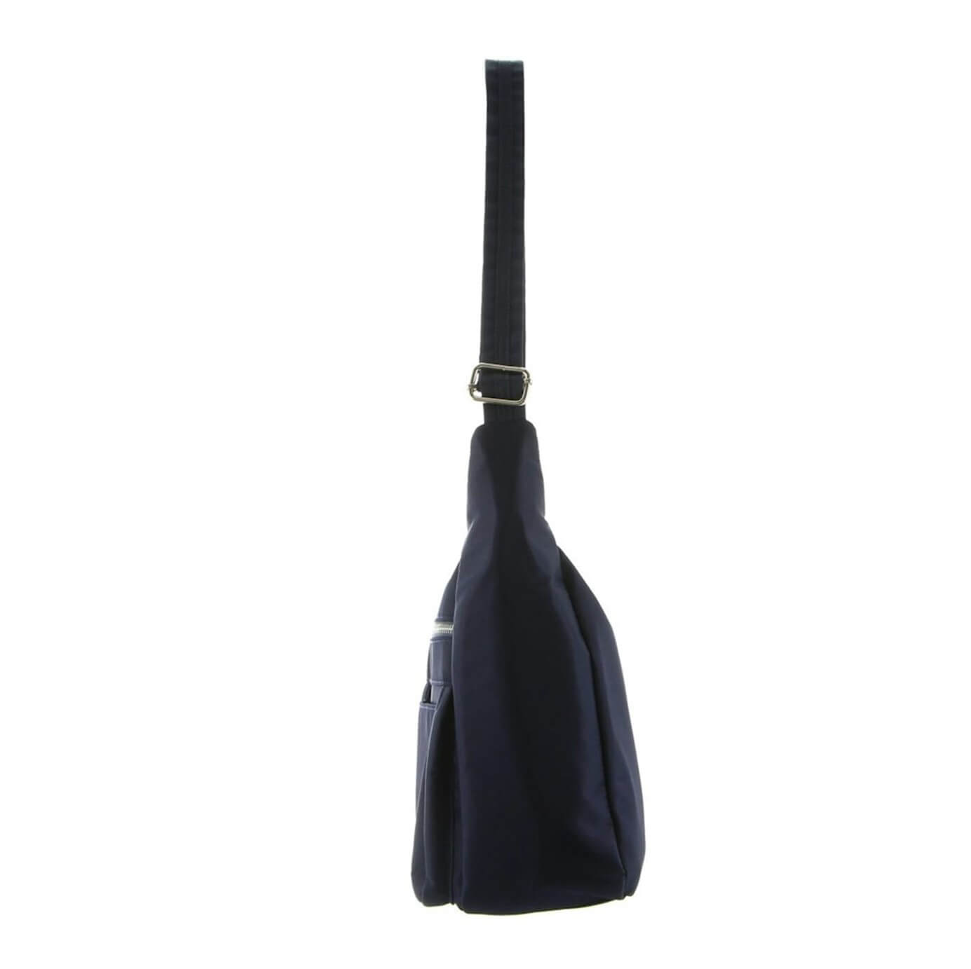 Pierre Cardin Ladies Nylon Anti-Theft RFID Crossbody Bag in Navy