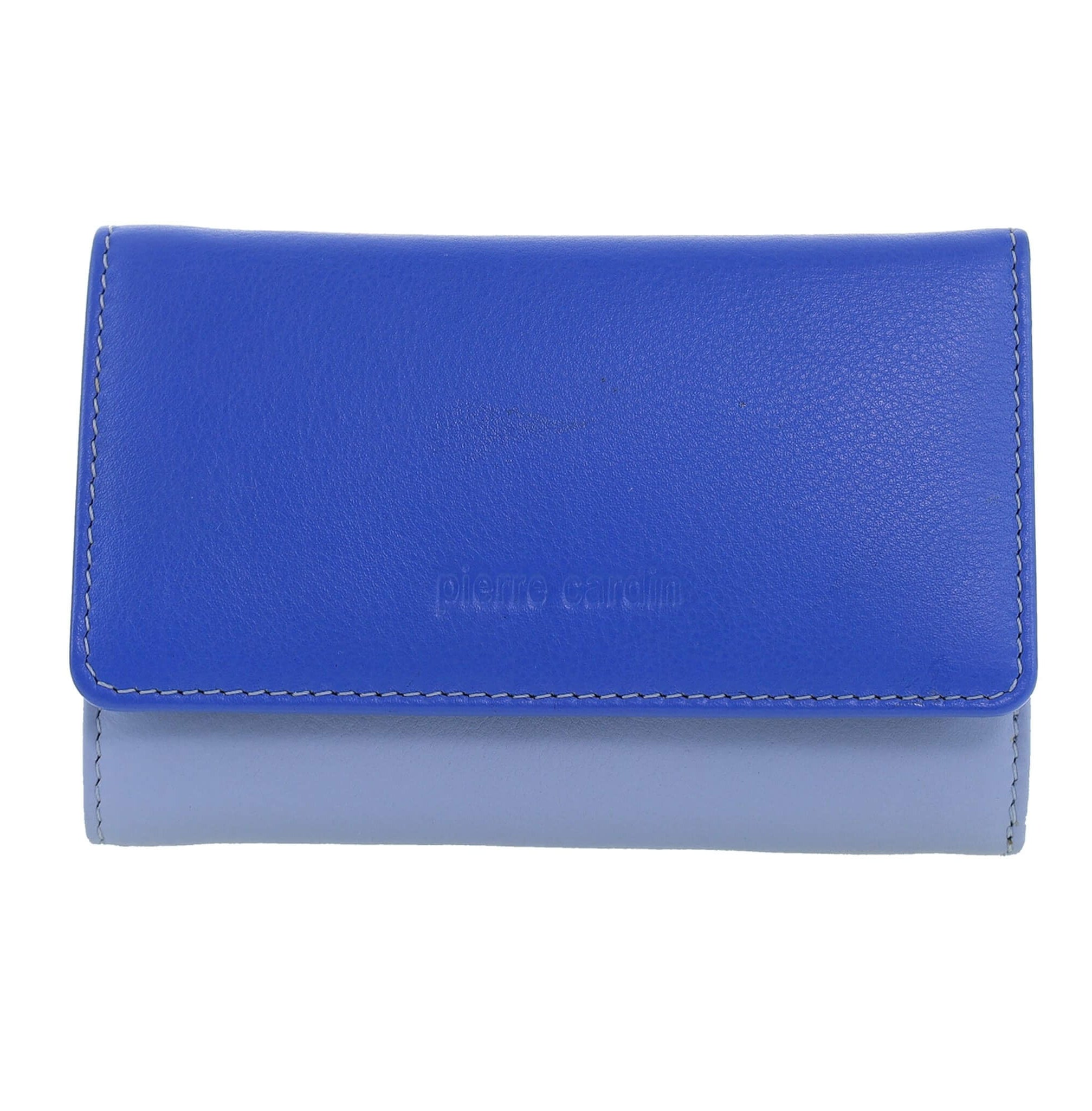 Pierre Cardin Multi-Colour Ladies Leather Tri-fold Wallet in Lilac