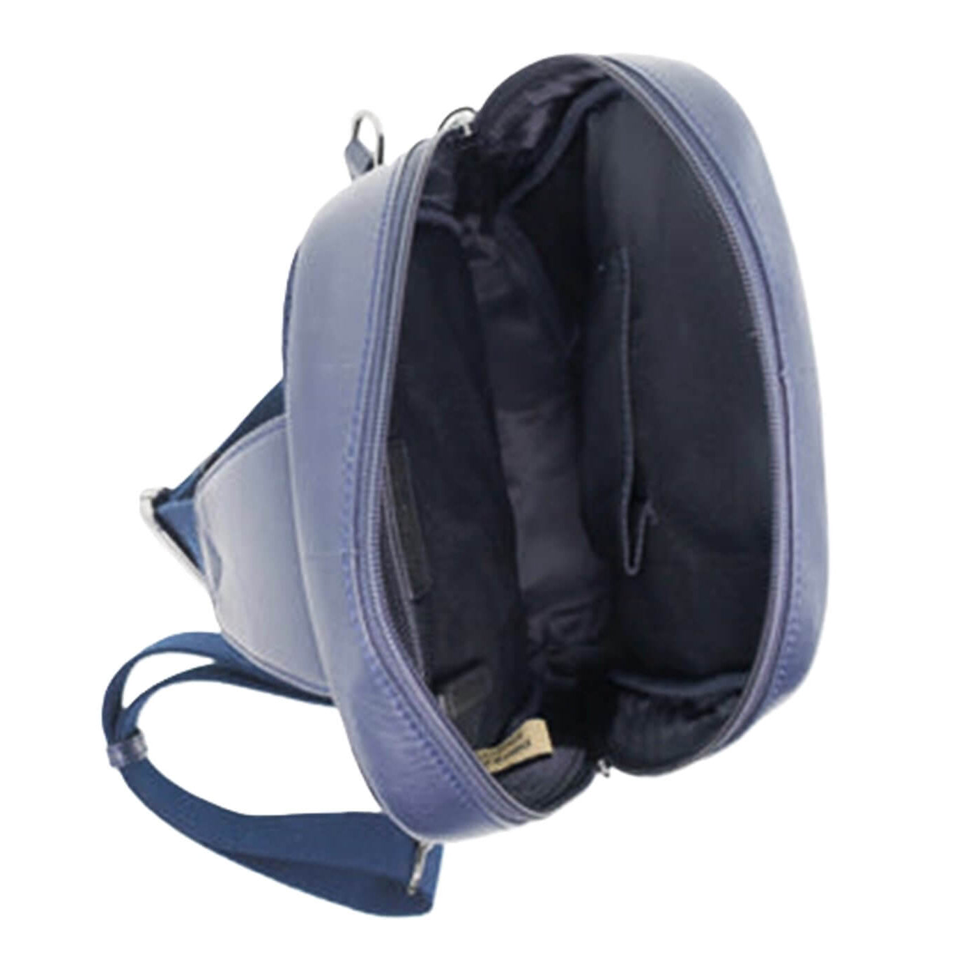 Pierre Cardin PC3825 Mens Leather 3-Way Sling Bag/Black-Navy