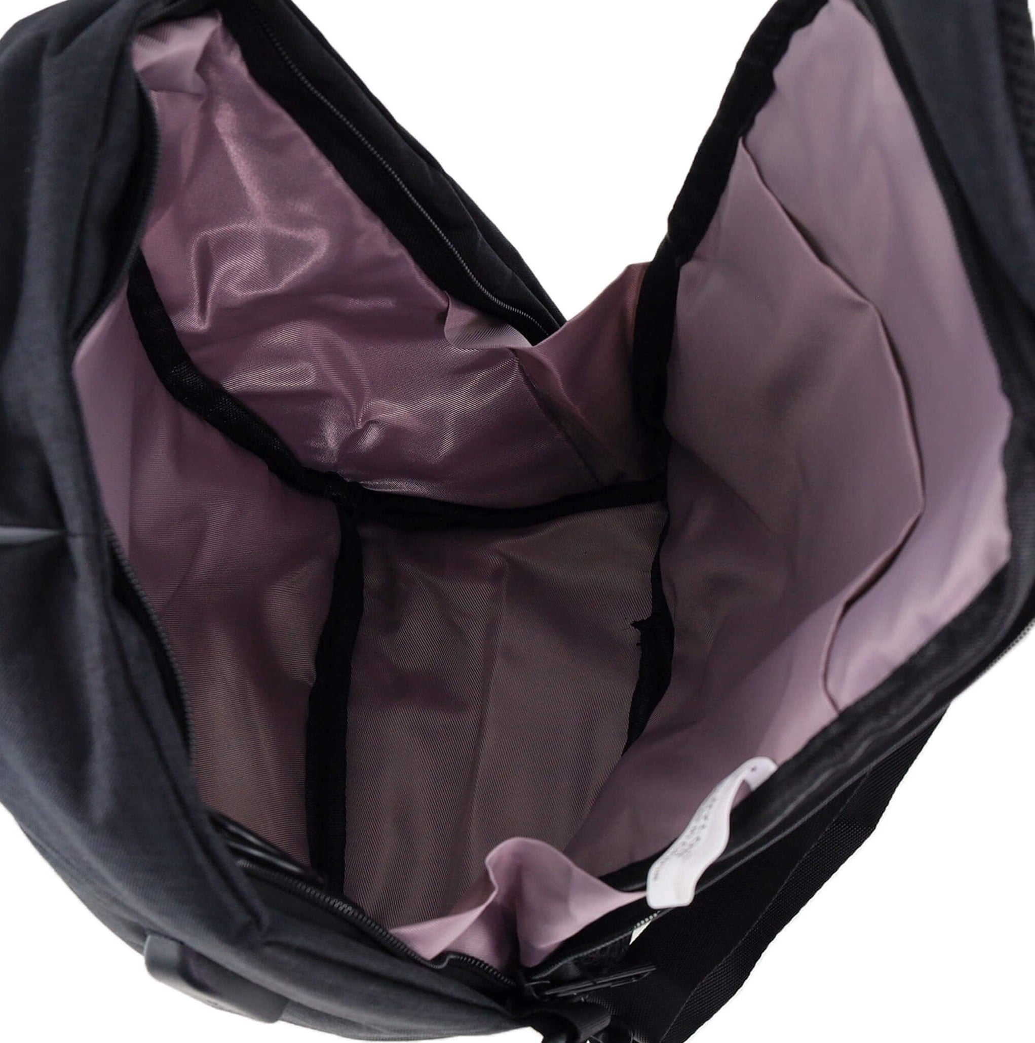 Pierre Cardin black nylon men’s sling bag