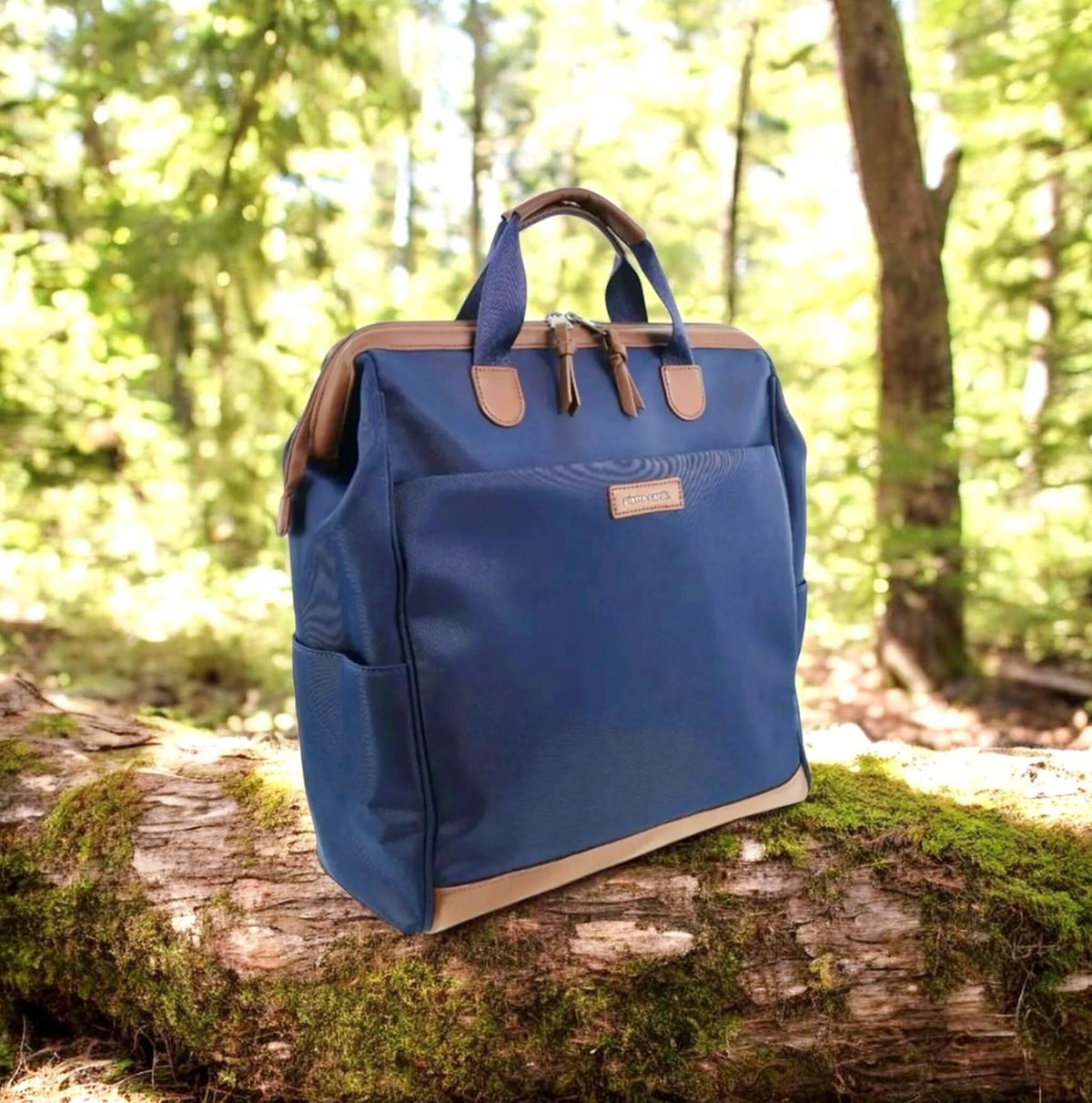 Pierre Cardin Euro Backpack Carry-On In Navy