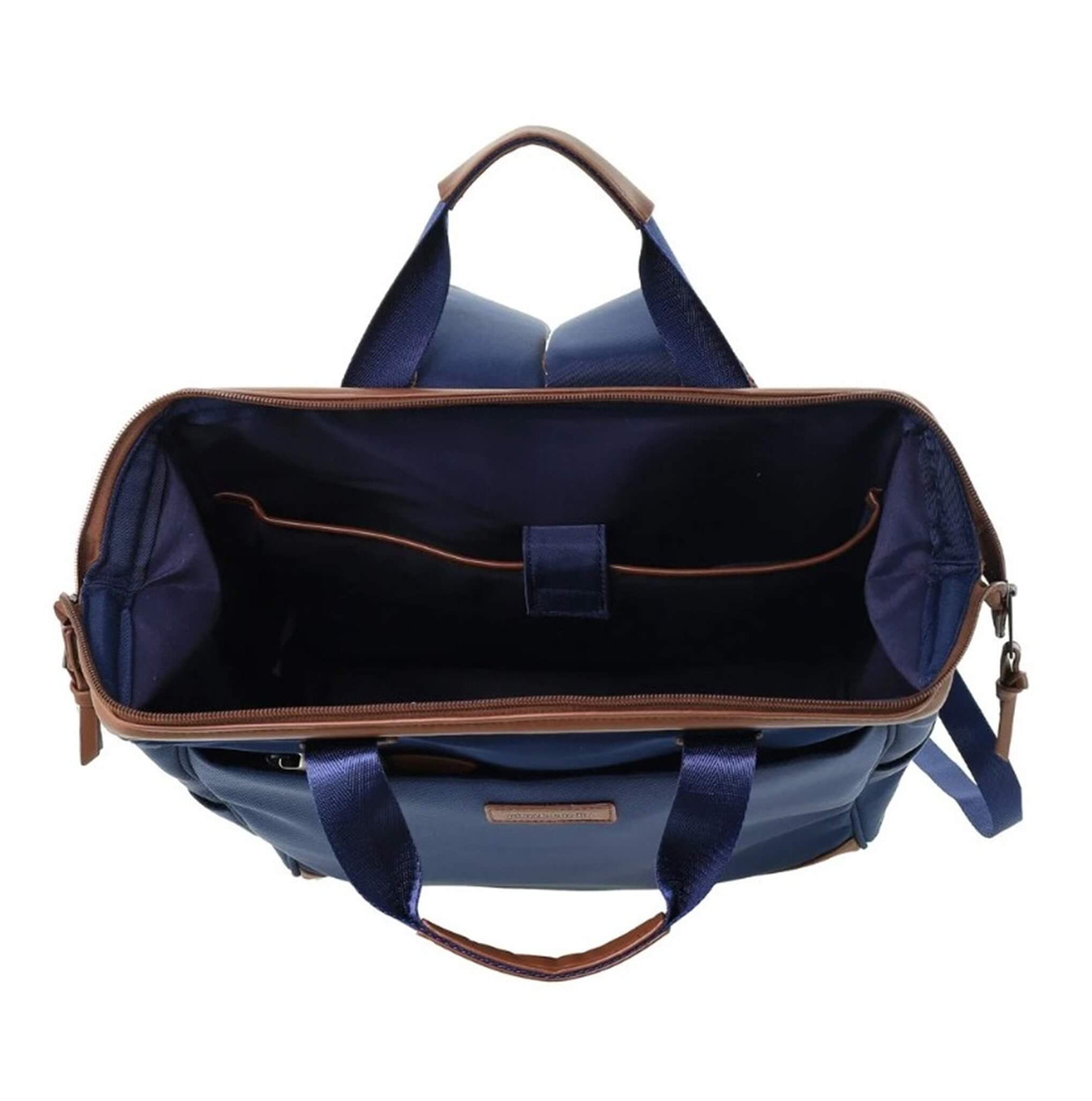 Pierre Cardin Euro Backpack Carry-On In Navy
