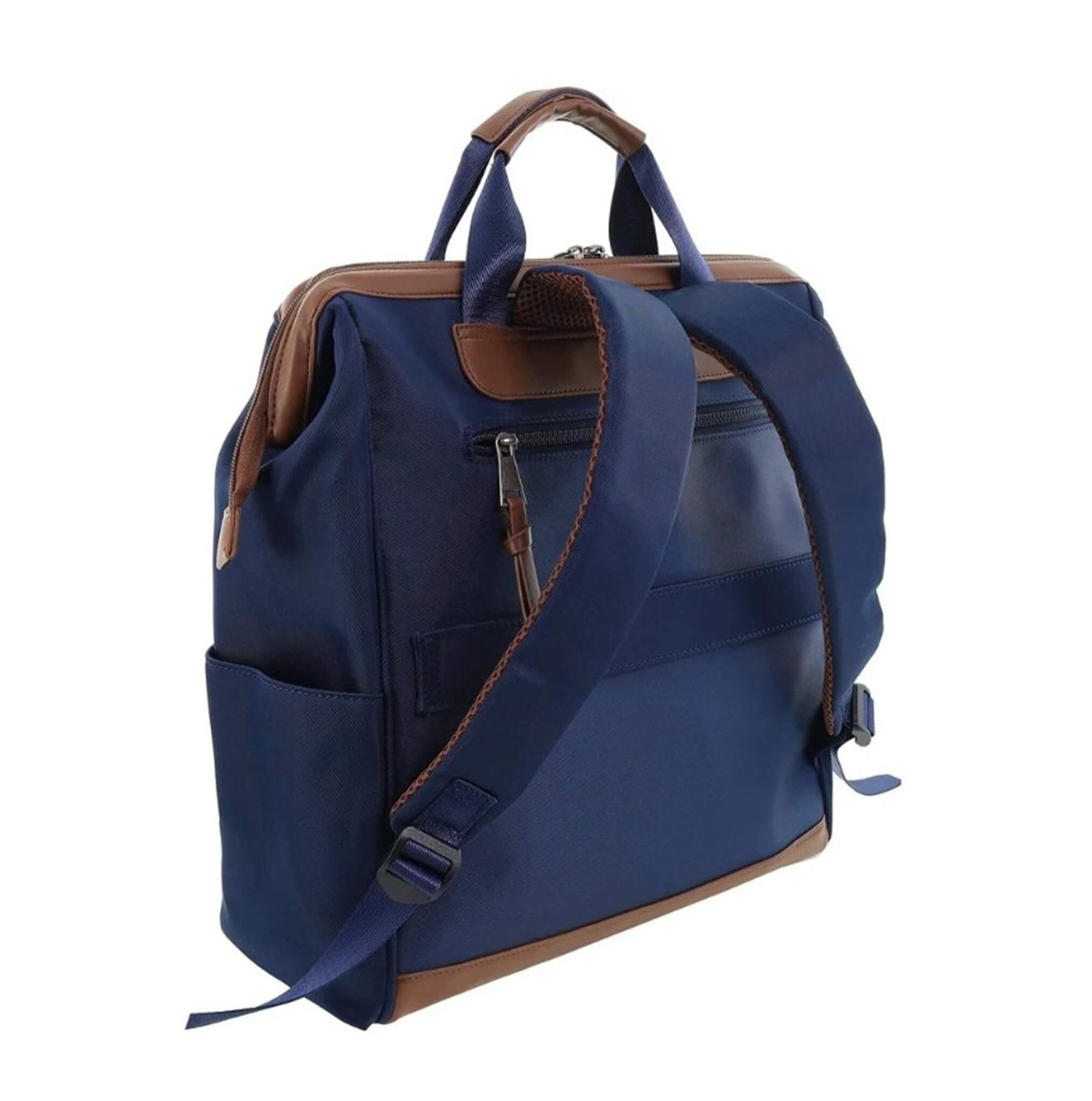 Pierre Cardin Euro Backpack Carry-On In Navy