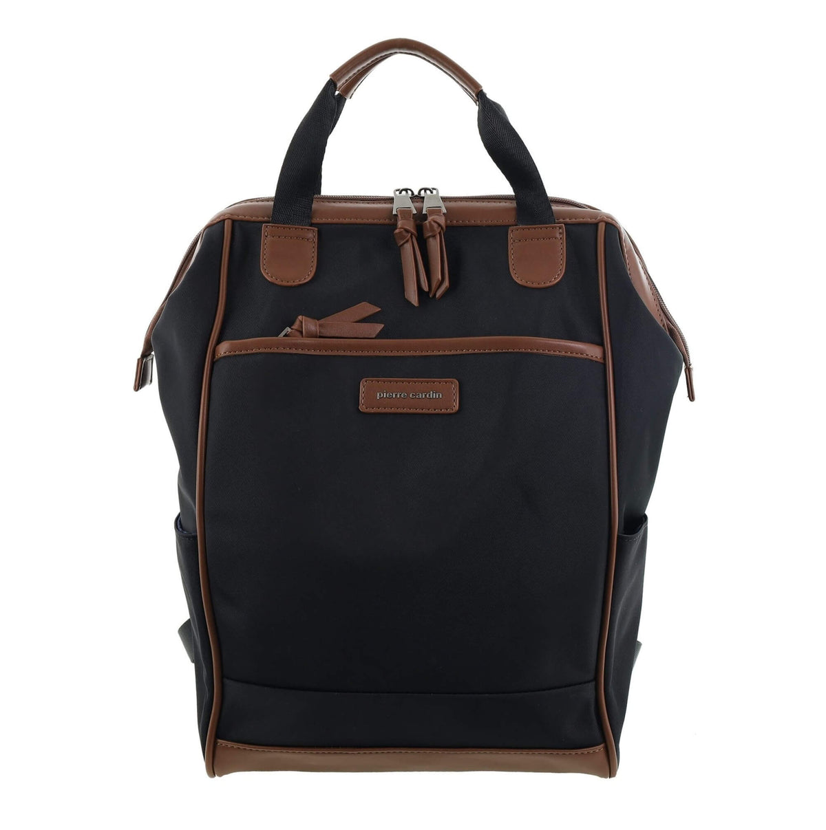 Pierre Cardin Two-tone Lite Backpack in Black