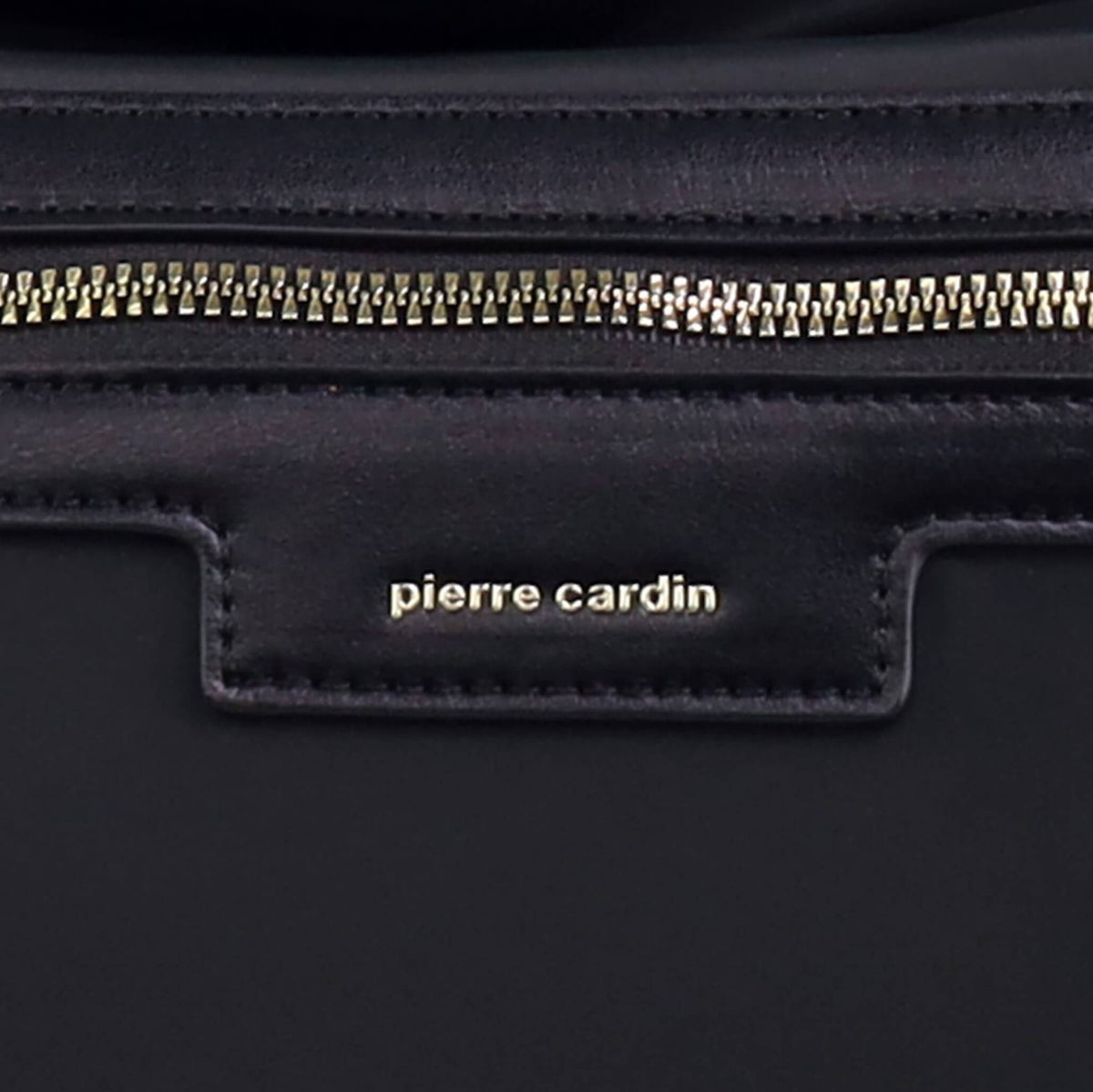 Pierre Cardin Monaco Nylon Shoulder Bag In Black