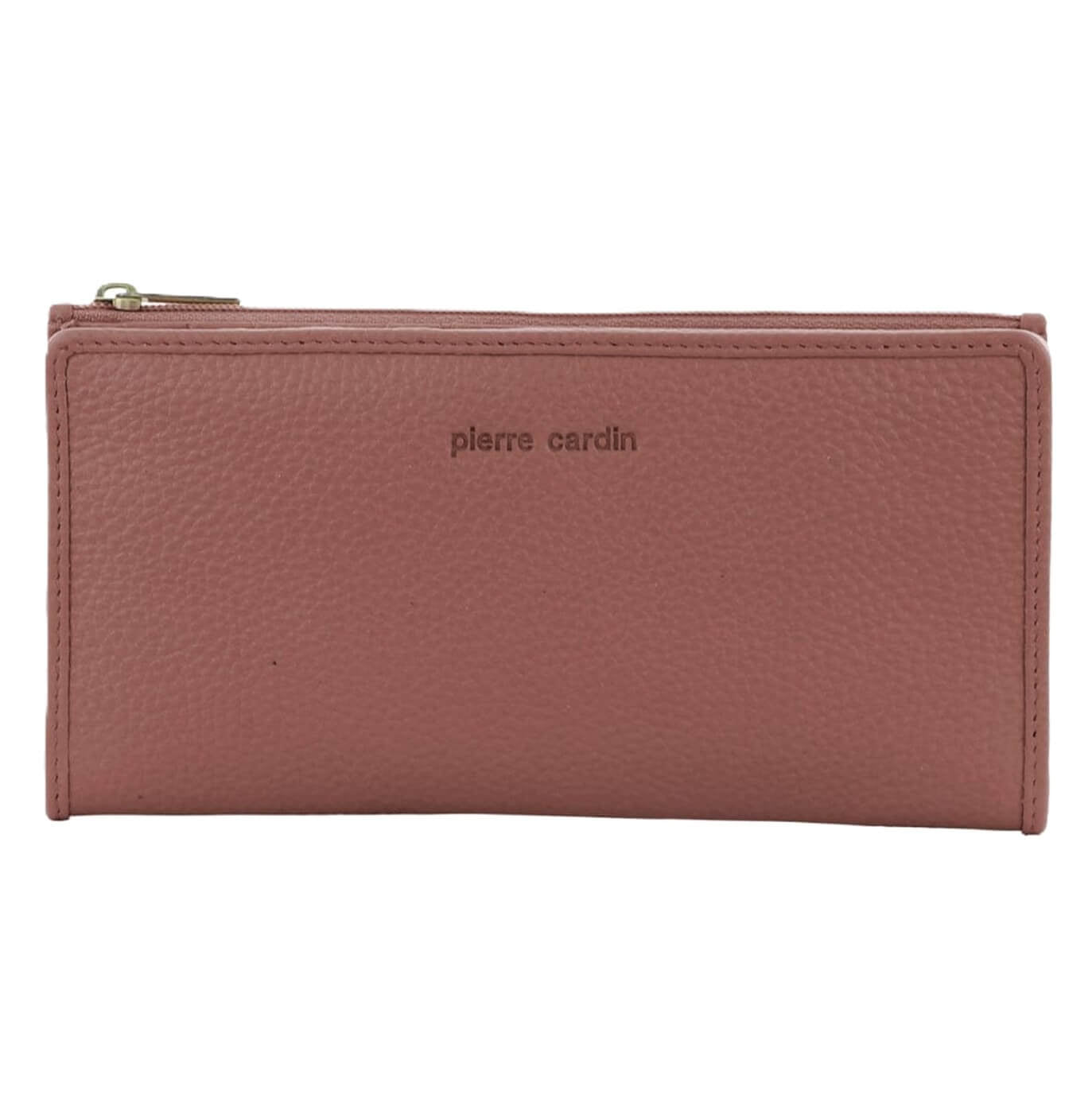 Pierre Cardin Ladies’ Genuine Leather Bi-Fold Wallet in Rose