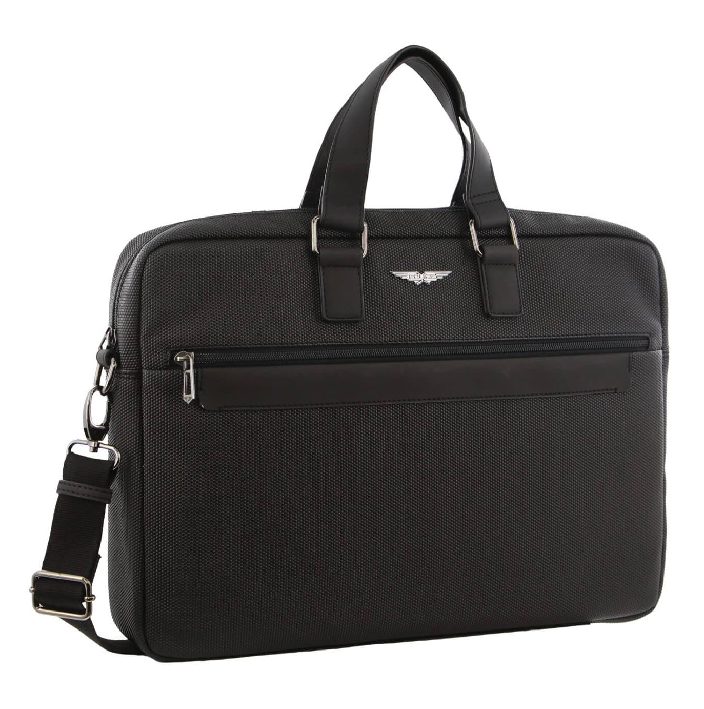 Police Wings 16-inch Men's Laptop-Business Bag in Black