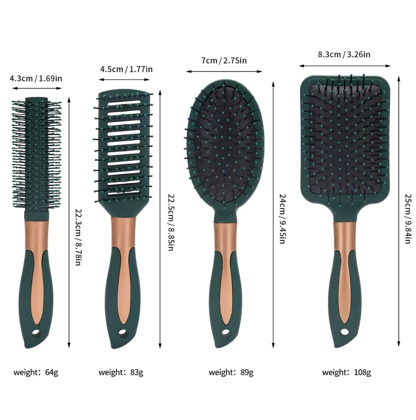 Professional Hair Brushes – For All Hair Types