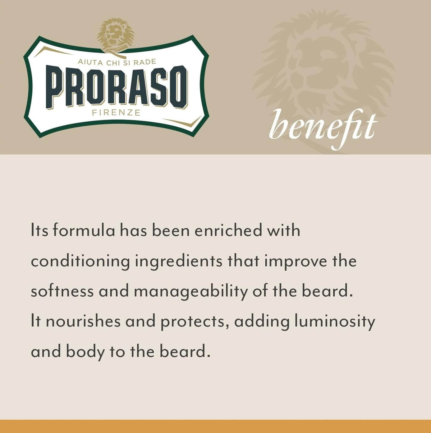 Proraso Beard Balm Benefit