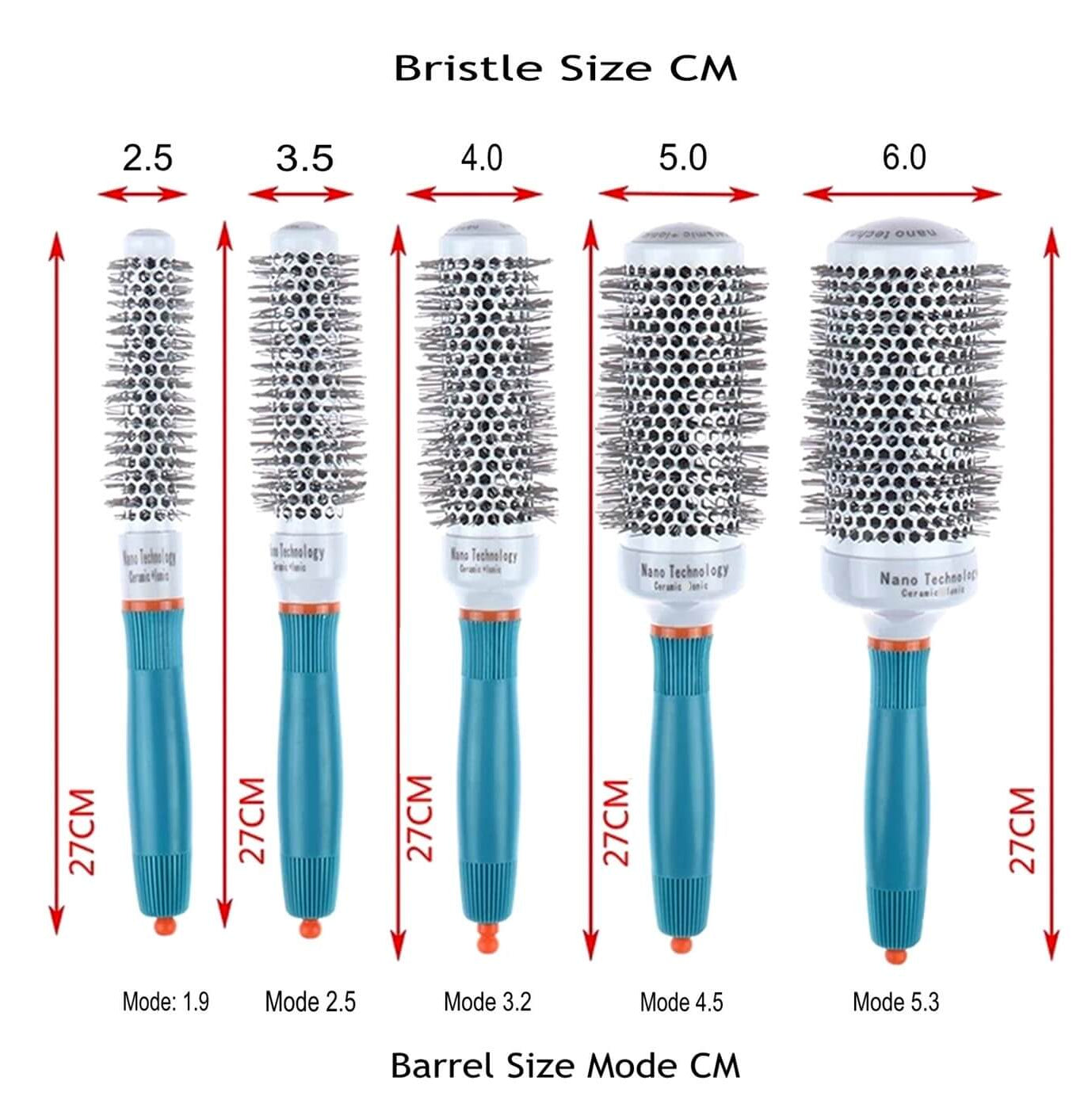 Thermal Ceramic Tech Nano Ion Hairbrush