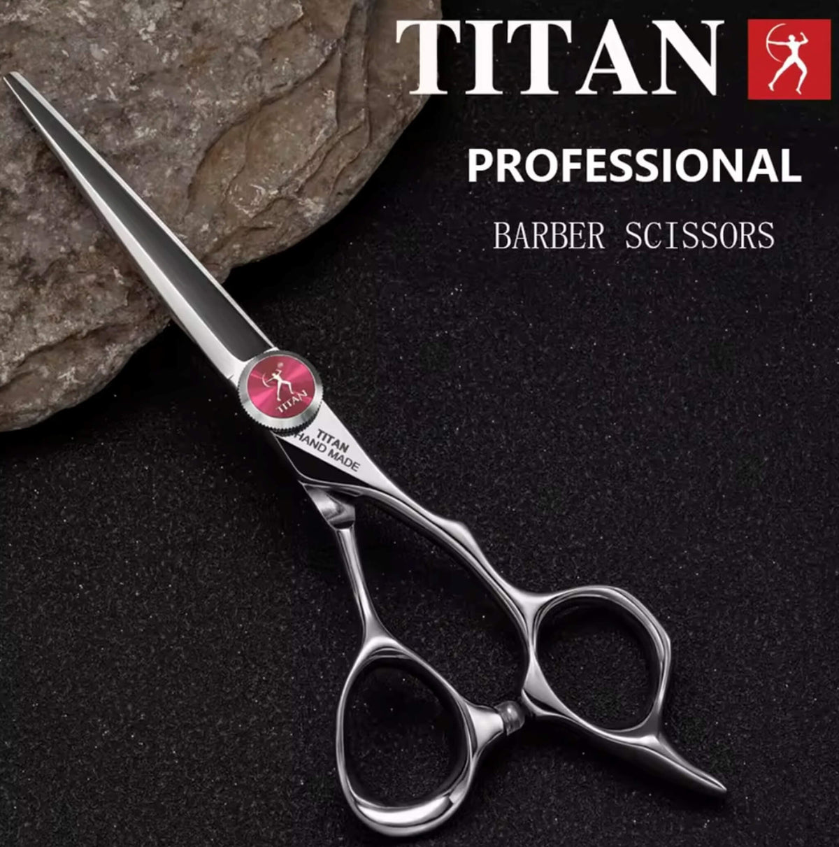 Titan 7 Inch Professional Barber Scissors Handmade Salon Scissor