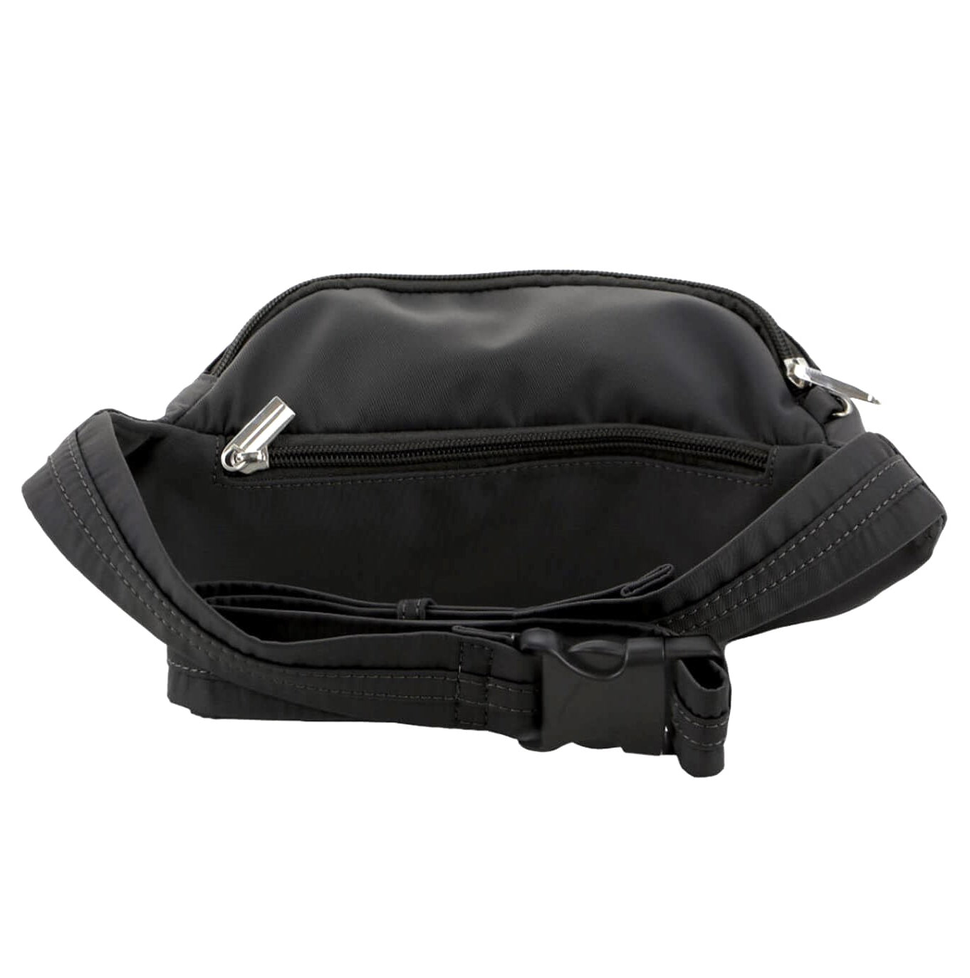 Pierre Cardin PC3178 Nylon Anti-Theft Waist Bag/Black