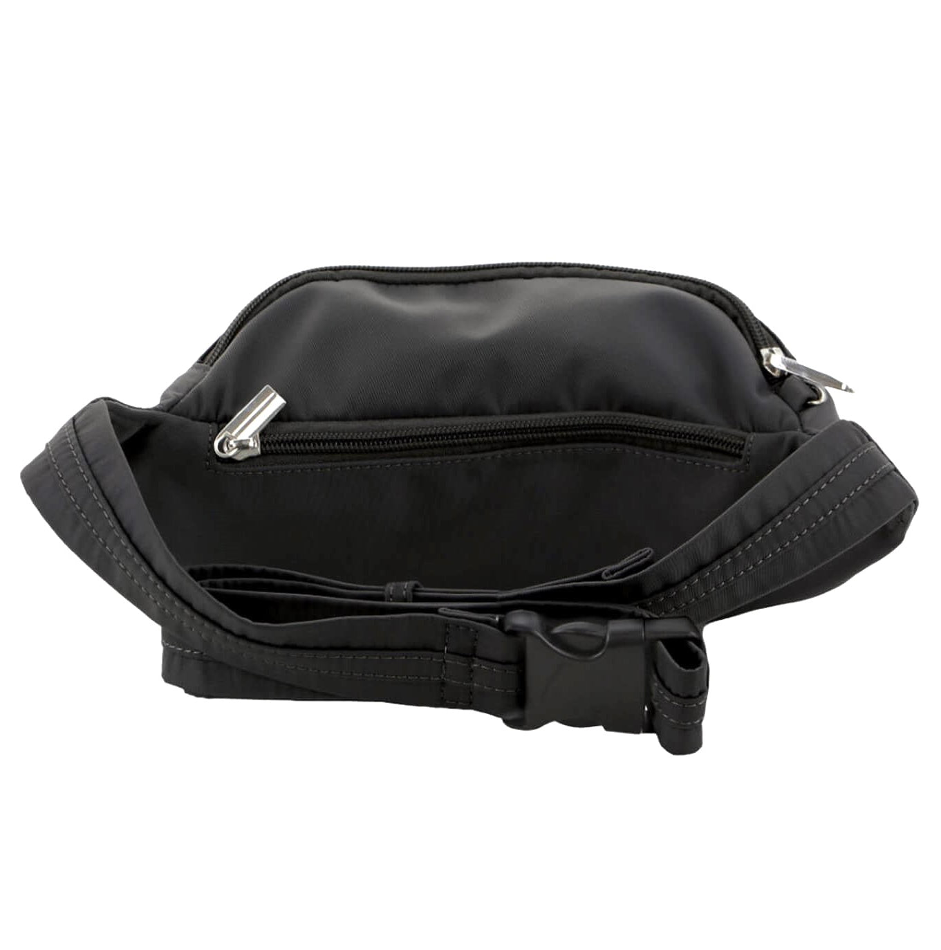 Pierre Cardin PC3178 Nylon Anti-Theft Waist Bag/Black