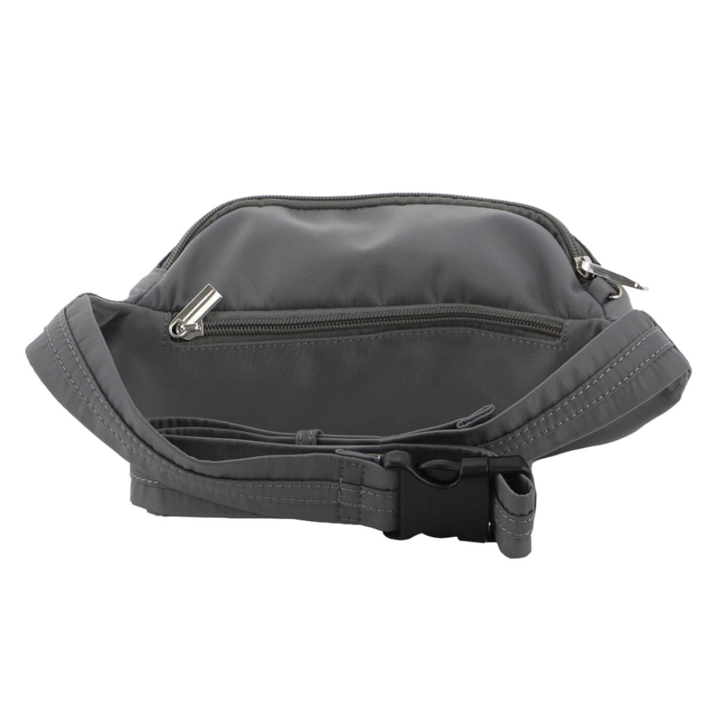 Pierre Cardin PC3178 Nylon Anti-Theft Waist Bag/Grey