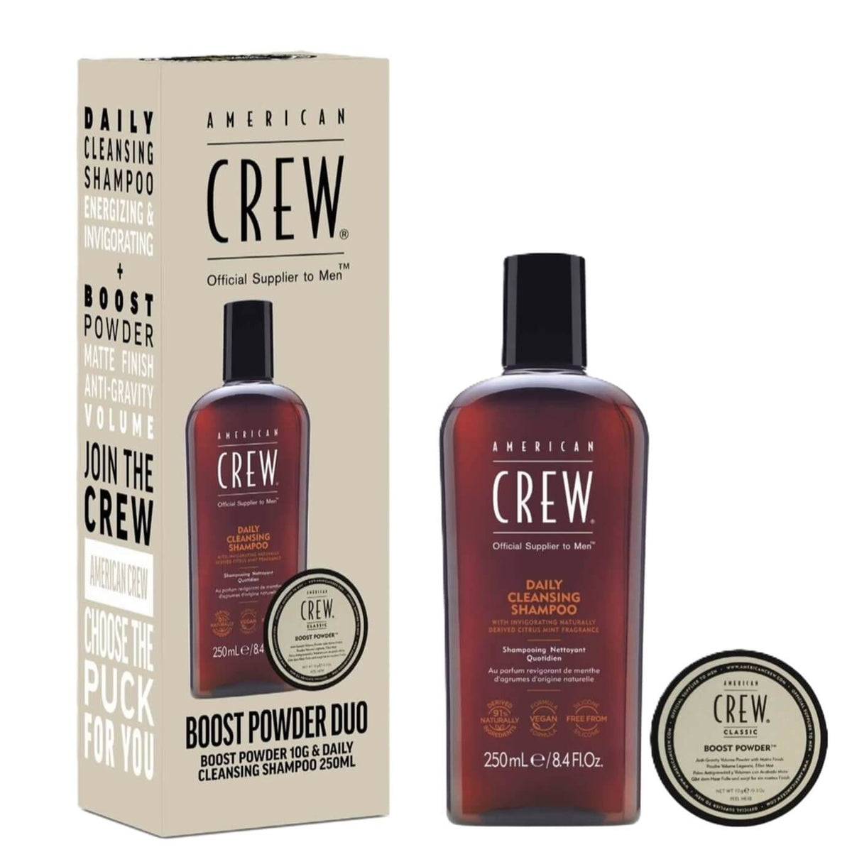 AMERICAN CREW Boost Powder DUO Gift Set – Lords Grooming Products