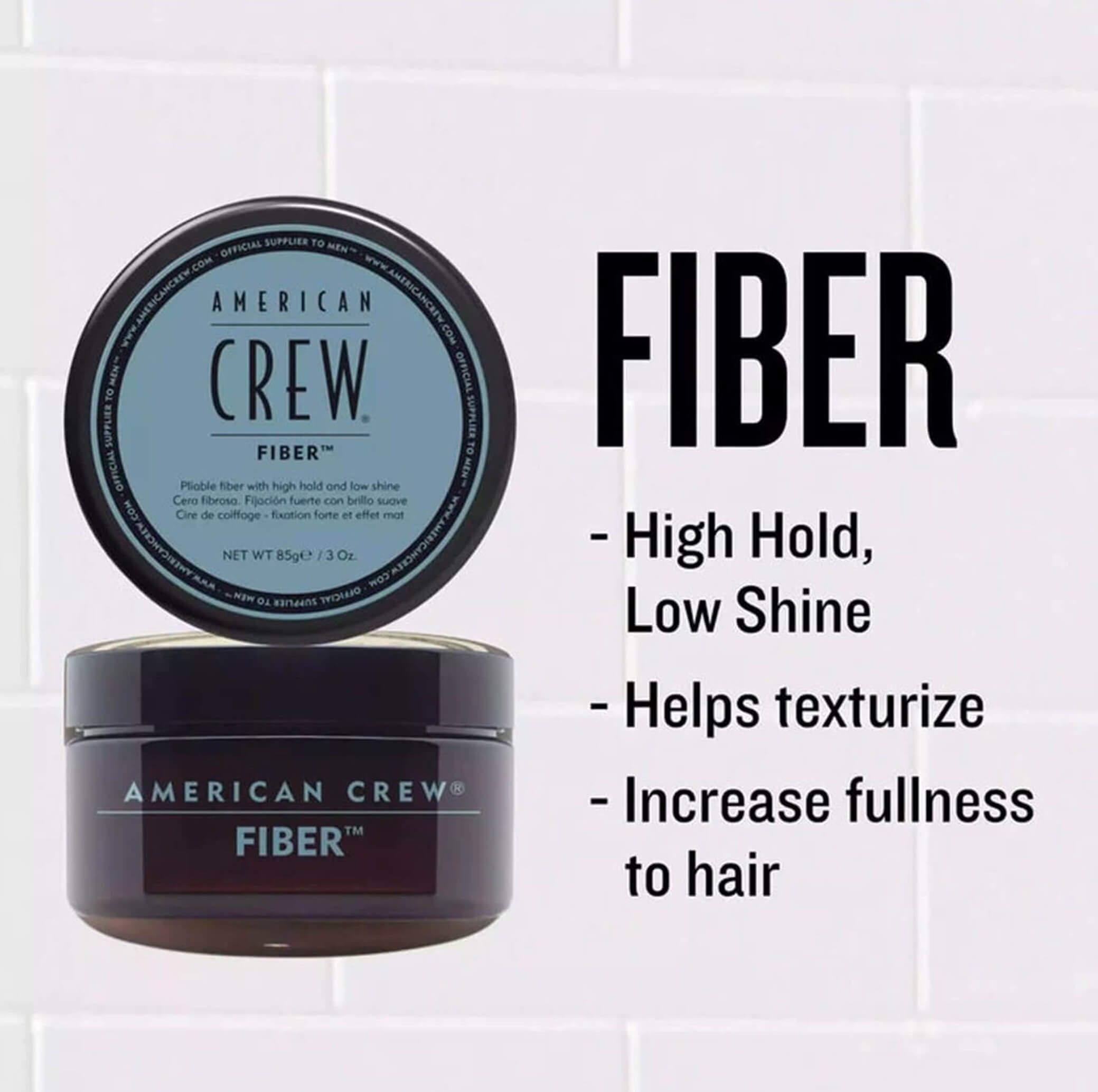 AMERICAN CREW Mens Fiber Pre-Styling Cleanser DUO Pack