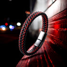 Stella Red Leather Bracelet