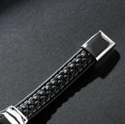 Mens Cuff Connection Leather Bracelet
