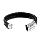 Mens Ophidian Leather Bracelet