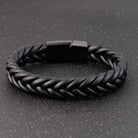 Mens Lash Leather Bracelet