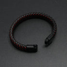 Stella Red Leather Bracelet