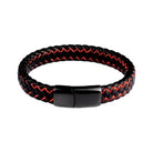 Stella Red Leather Bracelet