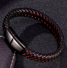 Stella Red Leather Bracelet