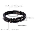 Swashbuckler Pirate Charm Leather Bracelet