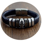 Mens Apparition Leather Bracelet