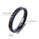 Mens Inset Two-tone Bracelet