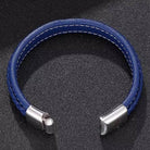 Azure Leather Bracelet