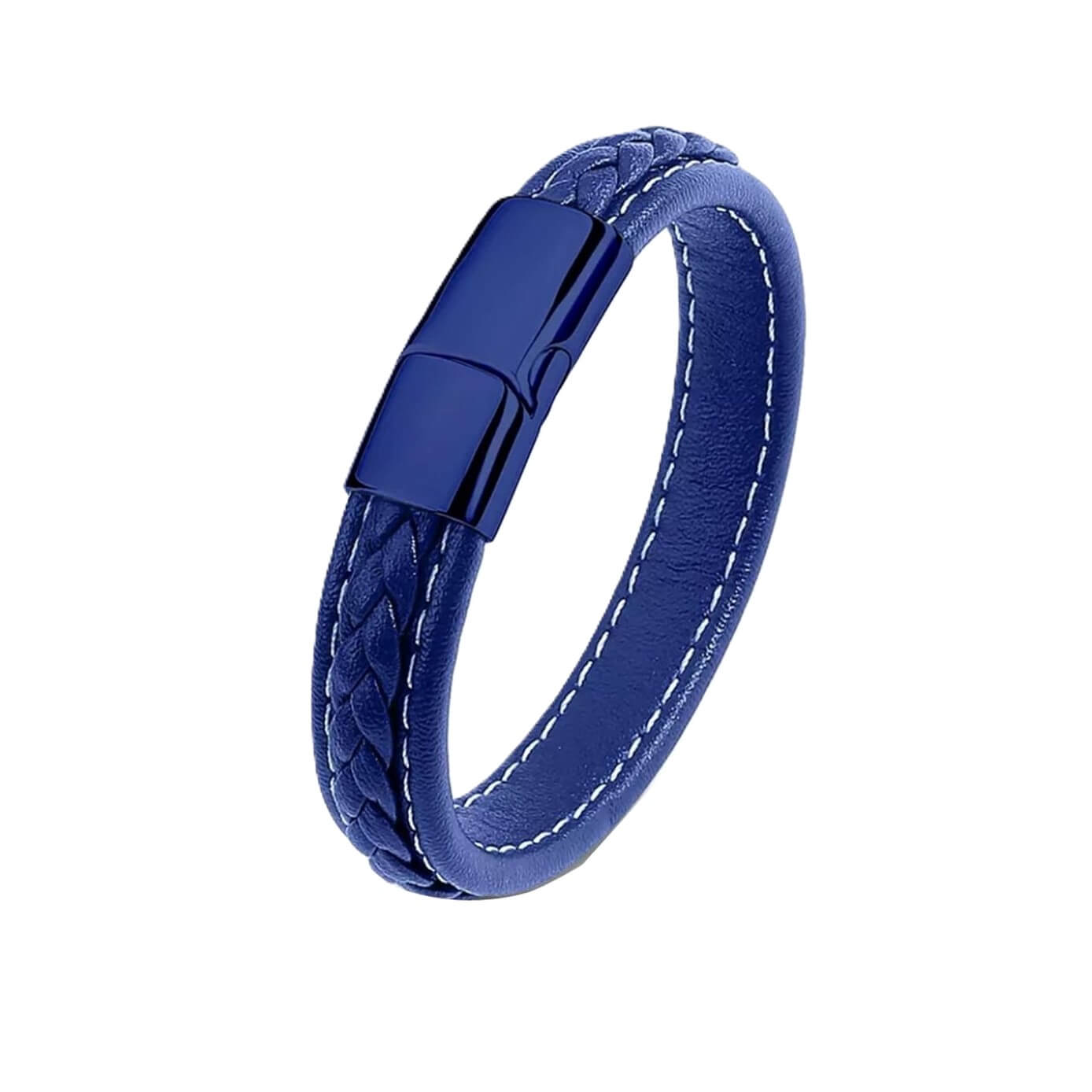 Indigo Leather Bracelet