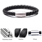Unisex Black Rope Bracelet
