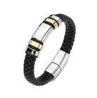 Mens Attire Leather Bracelet