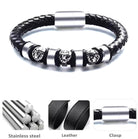 Native Leather Rope Bracelet