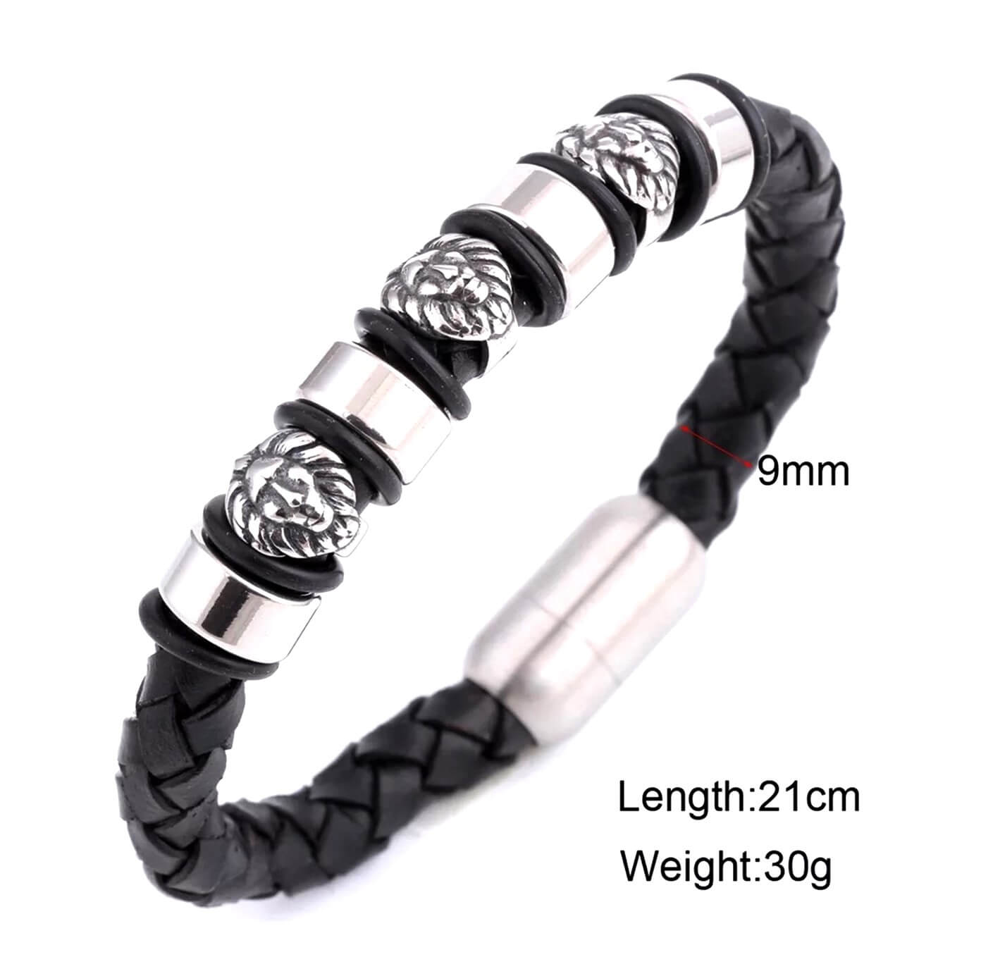 Native Leather Rope Bracelet