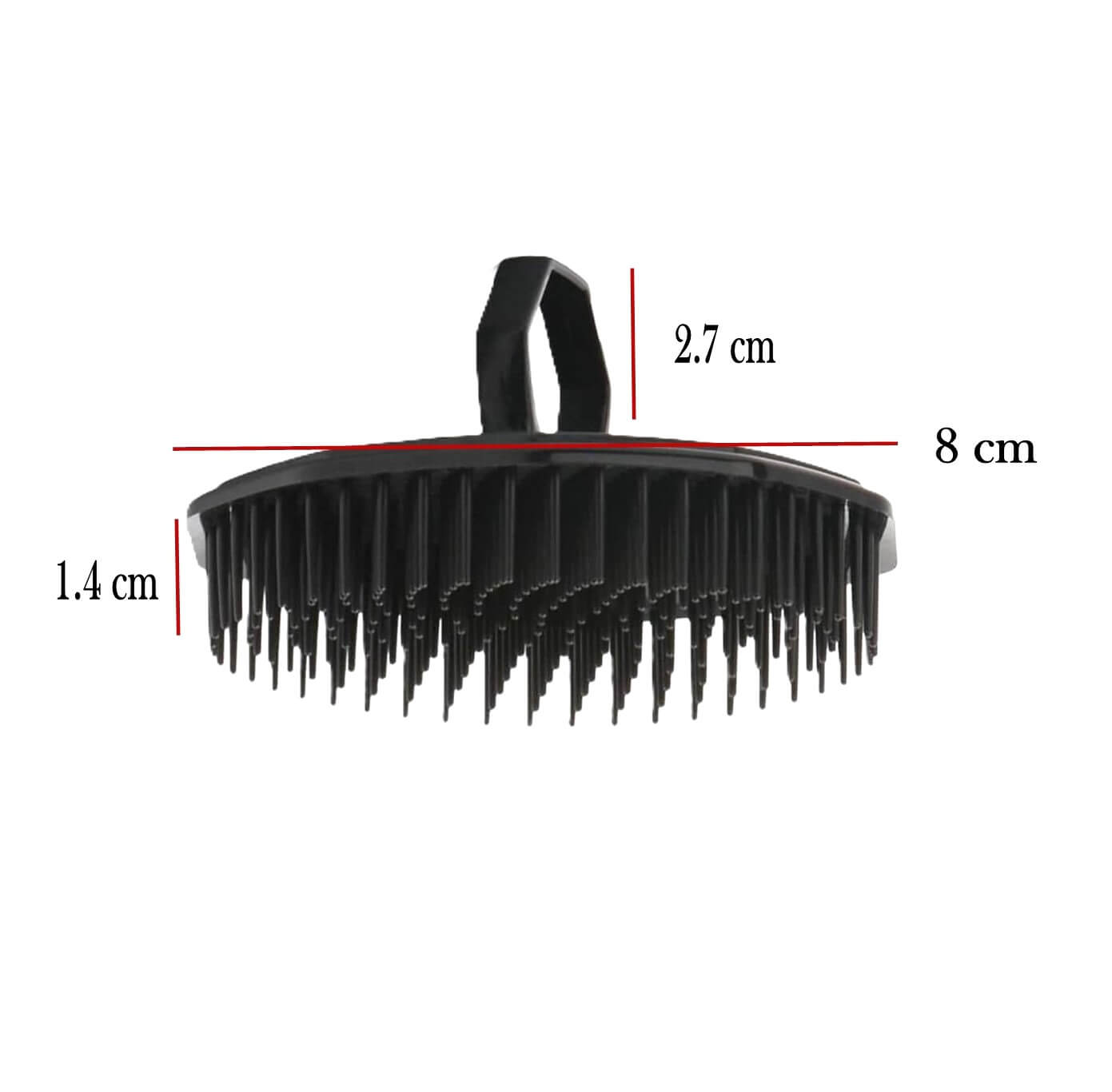 Hair - Scalp Brush Dimensions 