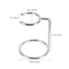 Chrome Shave Brush Stand Dimensions