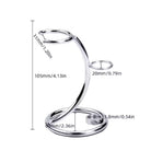Stainless Steel Chrome Stand for Razor and Brush