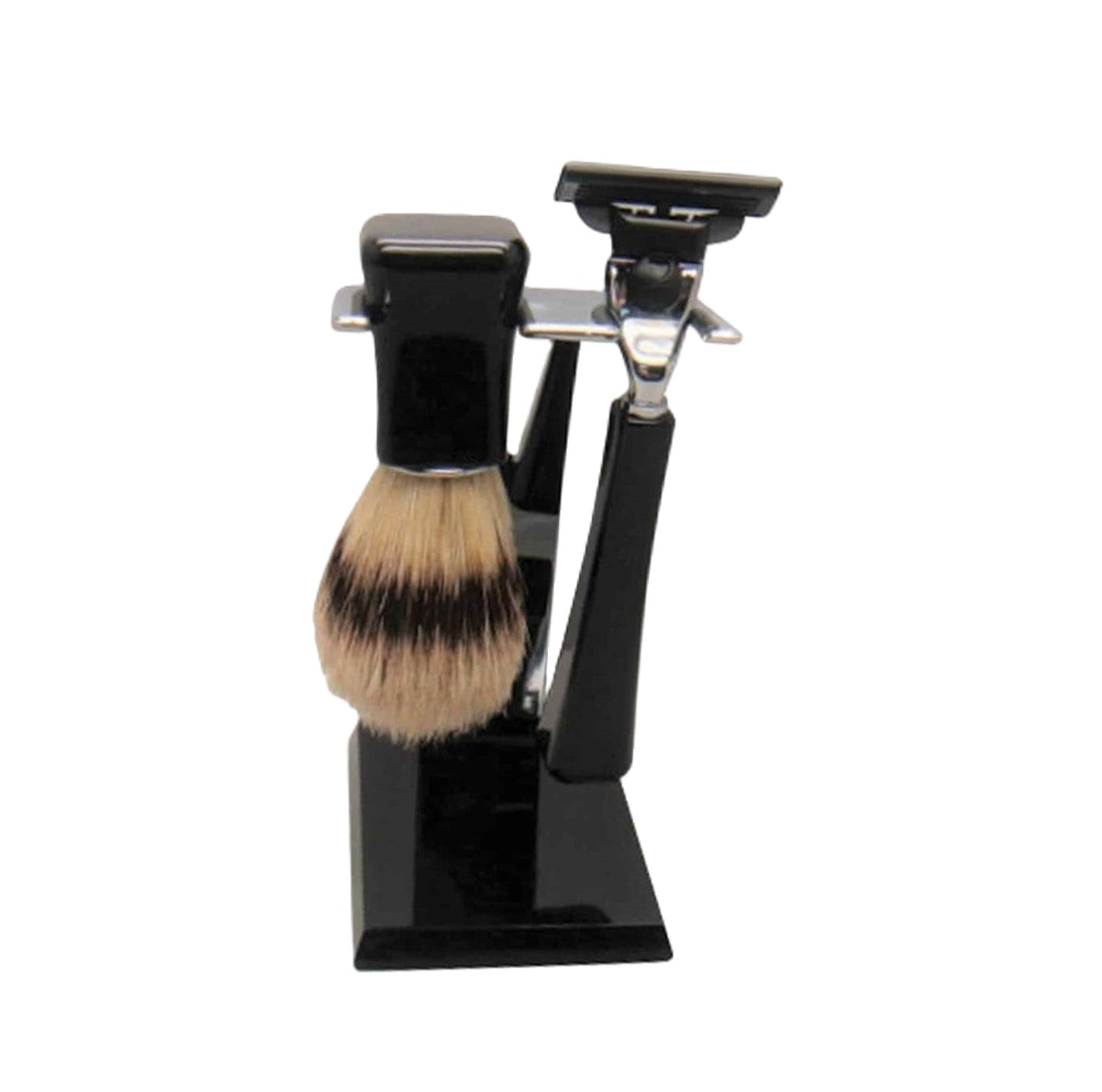Comoy MAK3 Black Shave Set